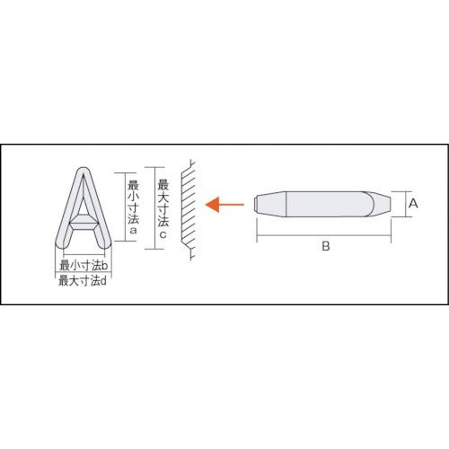 TRUSCO バラ刻印 2mm K SKD-20EK|工具の楽市|01