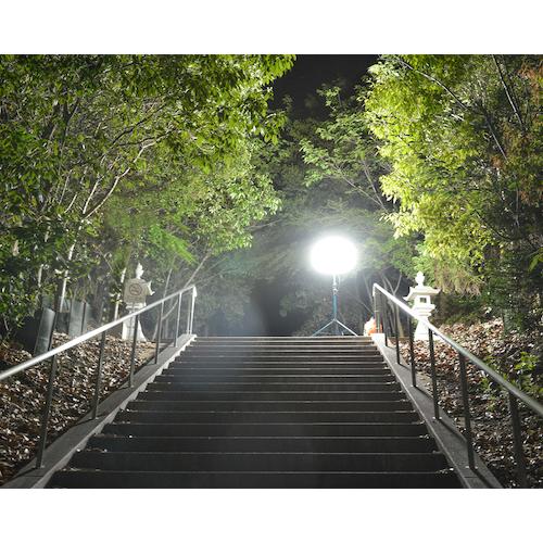 輝夜２１０Ｗ　ＬＥＤ全光バルーンライト　小型三脚仕様　三台 輝夜210W LED全光バルーンライト 小型三脚仕様 三台