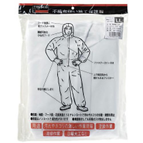 TRUSCO(トラスコ)　不織布使い捨て保護服　Ｌサイズ TPC-L｜kougurakuichi｜02