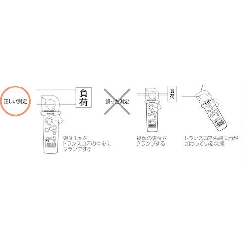 ＳＡＮＷＡ　ＡＣ／ＤＣ両用デジタルミニクランプメータ DCL31DRBT｜kougurakuichi｜06