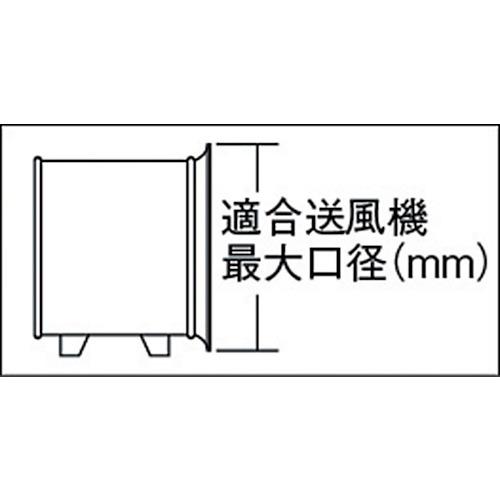 TRUSCO(トラスコ)　収納型フレキシブルダクト　Φ２８０Ｘ５ｍ TFD-280S｜kougurakuichi｜04