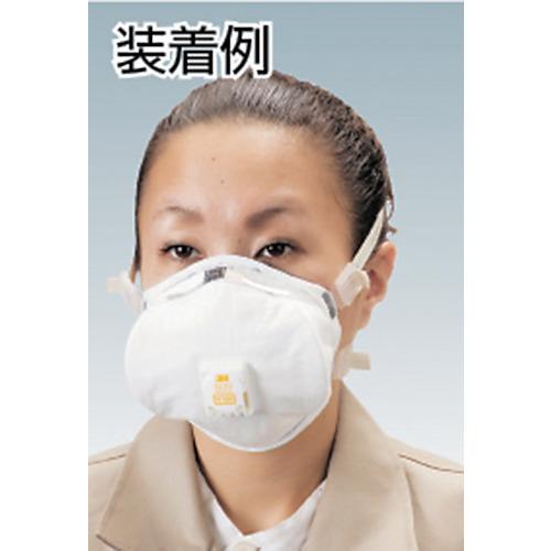 ３Ｍ　使い捨て式防じんマスク　８２３３　ＤＳ３　排気弁付き　（５枚入） 8233 DS3｜kougurakuichi｜02
