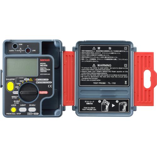 sanwa       絶縁抵抗計 MG125 SANWA デジタル絶縁抵抗計 500V／250V／125V MG500