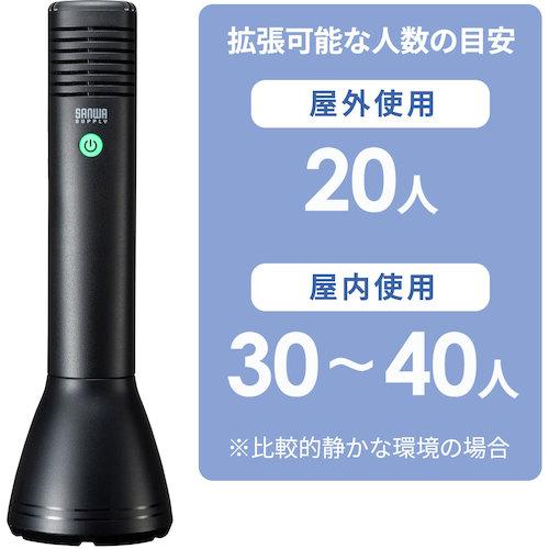 ＳＡＮＷＡ　ハンドマイク型拡声器スピーカー MM-SPAMP11N｜kougurakuichi｜11