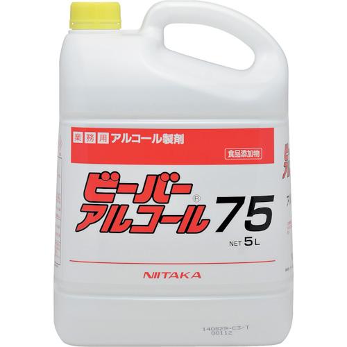 ニイタカ　【※軽税】　ビーバーアルコール７５　５Ｌ 270532 | ニイタカ