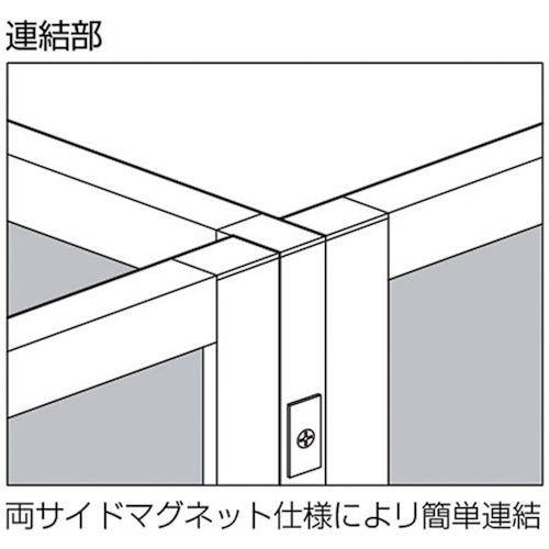 TRUSCO(トラスコ) マグネットパーテーション ９００ＸＨ１５００ ブロンズ TMGP-1509BR≪L≫の画像