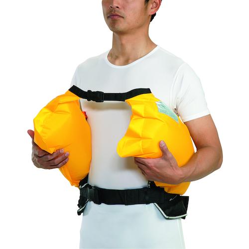 ＯＣＥＡＮＬＩＦＥ　自動膨張式ウエストタイプ　作業用ライフジャケット　レッド　ＴＹＰＥ　Ａ WR-1-RD_1
