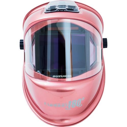 ＳＵＺＵＫＩＤ　液晶式自動遮光溶接面アイボーグ１８０°ロゼ　ヘルメット取付アダプタ付 EB-300PWRH｜kougurakuichi｜03