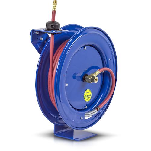 ＣＯＸＲＥＥＬＳ　セーフティエアーホースリール　内径９．５ｍｍ×２２．５ｍ EZ-SH-375-BGX 【エアホースジャパンソフト】