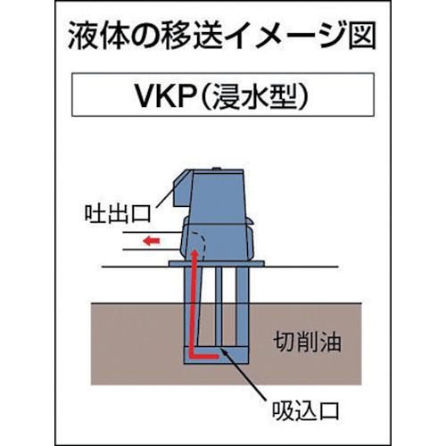 テラル　クーラントポンプ（浸水型） VKP-075A｜kougurakuichi｜02