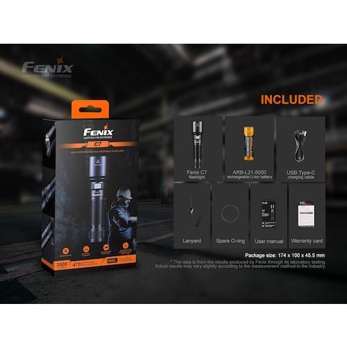 ＦＥＮＩＸ　充電式ＬＥＤライト　Ｃ７ C7