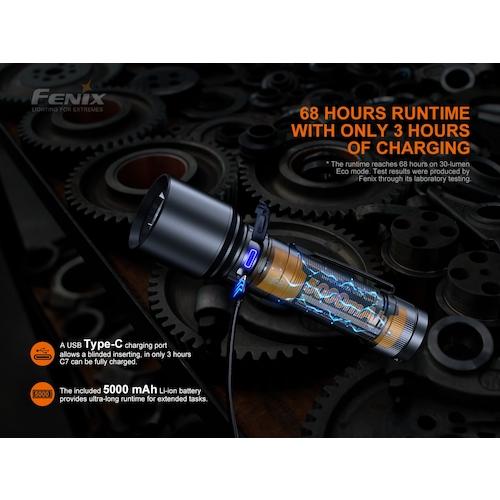 ＦＥＮＩＸ　充電式ＬＥＤライト　Ｃ７ C7