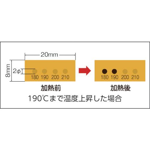 日油技研　真空用サーモラベル４点表示　不可逆性　８０度 VL-80｜kougurakuichi｜03