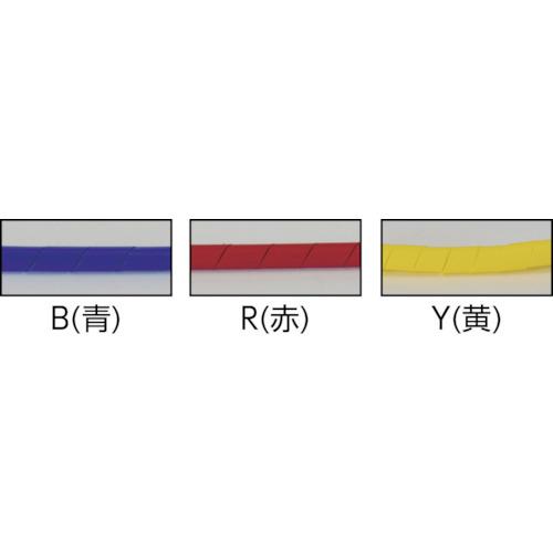 TRUSCO(トラスコ)　スパイラルチューブ１０ｍ　結束径９．０〜３２．０　赤 TSP12R｜kougurakuichi｜04