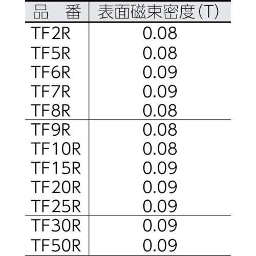 TRUSCO(トラスコ)　フェライト磁石　丸形　外径１５ｍｍＸ厚み４ｍｍ　　１個入 TF15R-1P｜kougurakuichi｜02