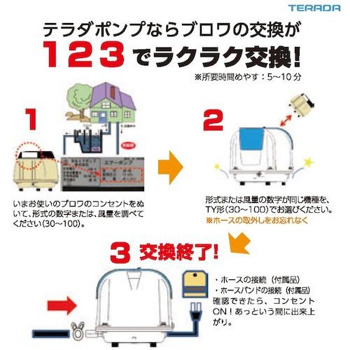ＴＥＲＡＤＡ　電磁式エアーポンプ TY-40_4