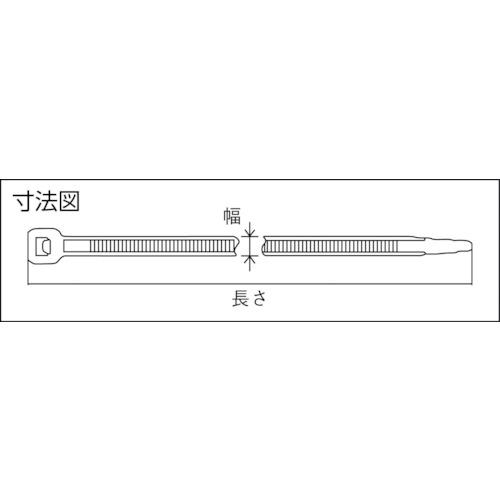 ヘラマンタイトン　ＡＢタイ　幅３．５Ｘ長さ１５２ｍｍ　屋外用（１００本入） AB150-W｜kougurakuichi｜02