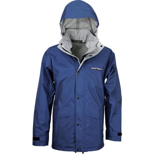 カジメイク スリーレイヤースーツ ネイビー L 770055L 保護具 作業服 雨具(代引不可)【送料無料】 カジメイク カジメイク スリーレイヤースーツ ネイビー LL 7700-55