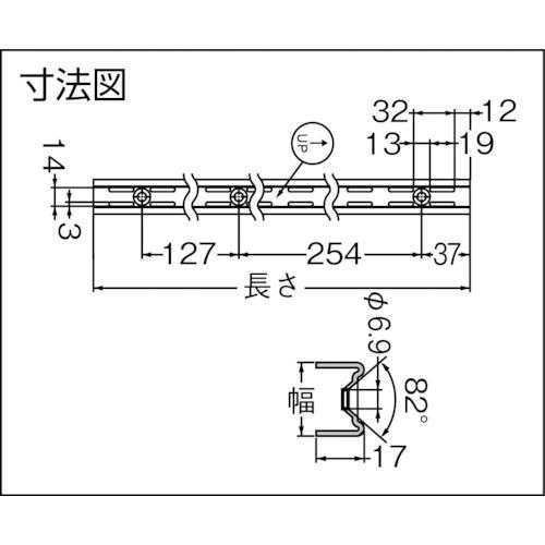 スガツネ工業　（１３００１９５８５）８２ＴＩ−４８棚柱 82TI-48｜kougurakuichi｜02