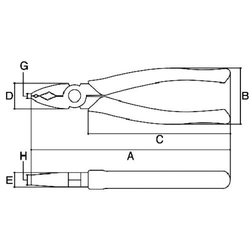 スリーピークス　強力トラスねじプライヤー　１７５ｍｍ DS-175TZ｜kougurakuichi｜02