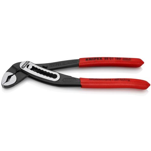 KNIPEX ウォーターポンププライヤー アリゲーター ソフトプラスチックハンドル 180mm 8801-180
