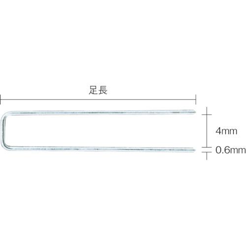 ＭＡＸ　タッカ用ステープル　肩幅４ｍｍ　長さ１０ｍｍ　５０００本入り 410J｜kougurakuichi｜02