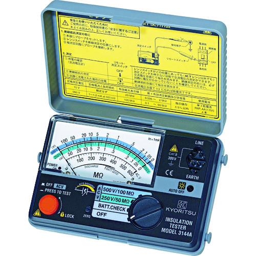 上品な ＫＹＯＲＩＴＳＵ　３１４６Ａ　２レンジ小型絶縁抵抗計 MODEL3146A 電子計測器、電子計量器