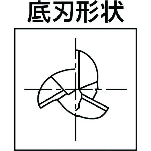 超硬スクエアエンOptiMill-Alu-HPC不等分割/不等リード3枚刃アルミ用刃径8mm刃長21mm全長63mmShank径8mm SCM270J-0800Z03R-F0016HA-HU210≪在庫限り≫_1
