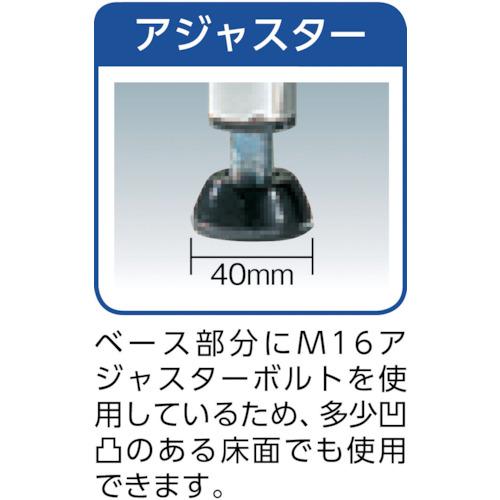 TRUSCO(トラスコ) スチールラック フェニックスワゴンラック型  抗菌６００Ｘ４００ ３段 ヤンググリーン PEW-R963-YG≪L≫の画像