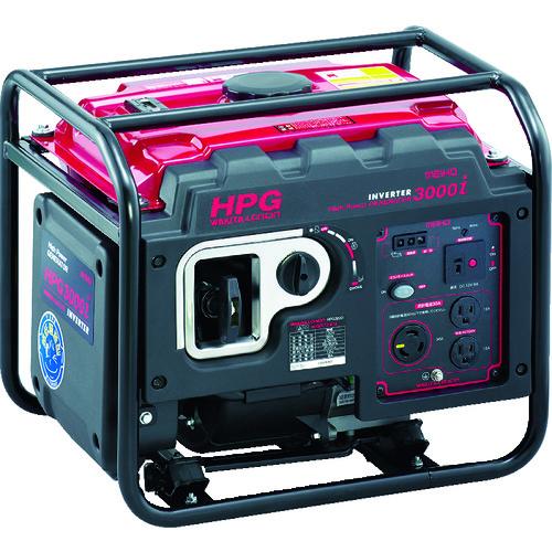 オープン型インバータガソリン発電機　HPG3000I ワキタ MEIHO オープン型インバータガソリン発電機