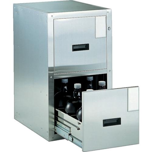 日本卸し売り ｔｒｕｓｃｏ 耐震薬品庫 ４５５ｘ６００ｘｈ８００ ２段引出型 Sy 2 代