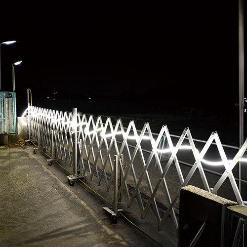 ＮＩＣＨＩＤＯ ＬＥＤコネクトライン延長用ライン 両面発光 １０ｍ 白 LECN-W-R10Lの画像