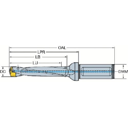 もも SANDVIK コロドリル870 ヘッド交換式ドリル(446) 刃径11.50mm 溝長