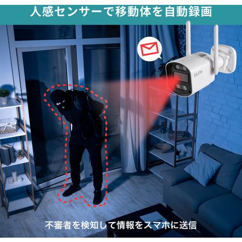 朝日電器 ELPA セキュリティカメラ TBC−SC300 TBC-SC300