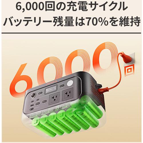 Jackery ポータブル電源 600New JE-600A : 工具の楽市