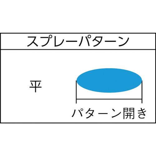 アネスト岩田　中形スプレーガン　圧送式　ノズル口径　Φ１．２　空気使用量４３０Ｌ／ｍｉｎ W-77-0｜kougurakuichi｜02