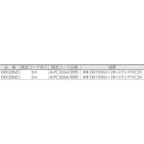 ダイキン　遠赤外線セラムヒート（ツインタイプ　縦型） ERK20ND｜kougurakuichi｜03