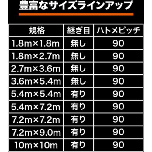 TRUSCO(トラスコ) エコ超厚手ＵＶシ−ト＃５０００ メタリックシルバー 幅７．２ｍ×長さ９．０ｍ TUV5000MS-7290の画像