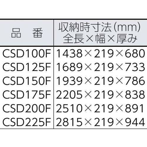 「送料別途見積」アルインコ　折畳式作業台ＣＳＤ−Ｆ踏ざんＨ２５０ｍｍ仕様 CSD225F｜kougurakuichi｜03