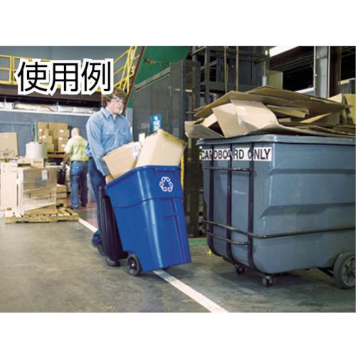 ラバーメイド　ブルートロールアウトコンテナ　３５９．６Ｌ　ブルー 9W227365≪L≫_1