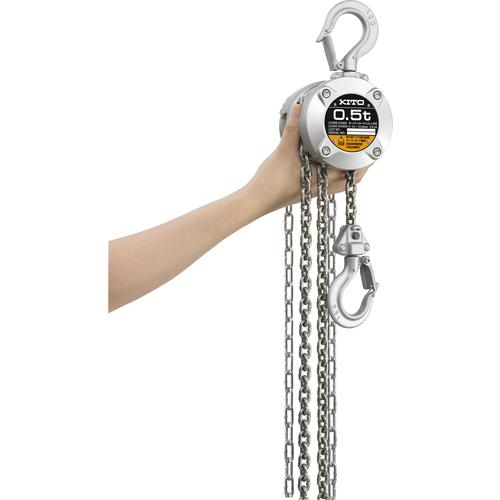 KITO（キトー） 手動チェーンブロック CX形 定格荷重500kg 揚程