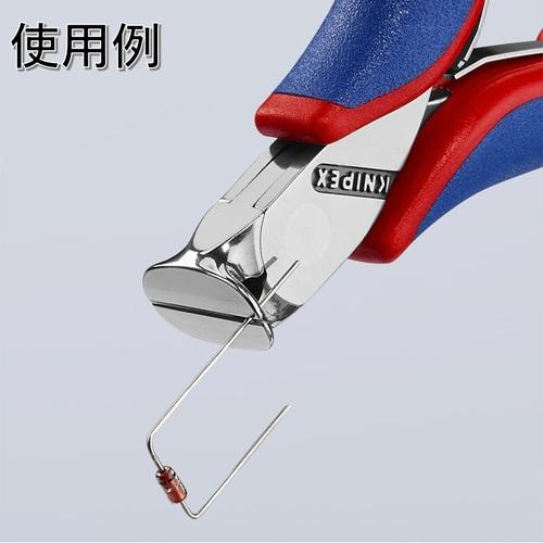 ＫＮＩＰＥＸ　エレクトロニクスエンドカッティングニッパー　コンフォートハンドル 6402-115_2