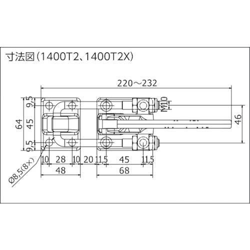ＳＰＥＥＤＹ　Ｂ　【売切廃番】　スピーディブロック　引型　ステンレス　２８００Ｔ２Ｘ 2800T2X≪在庫限り≫_1