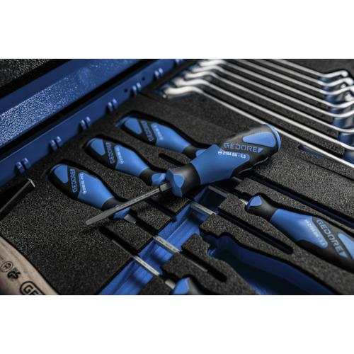 GEDORE ツールトロリー 引出6段 75x4 120x1