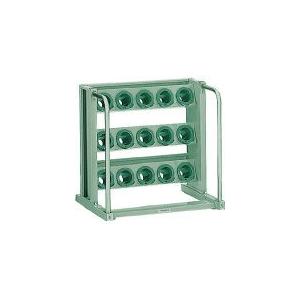 トラスコ中山（株）　ＴＲＵＳＣＯ　ツーリングラック　ＢＴ・ＮＴ５０兼用　１５個収納　ロック付　VTL35　1台入　(コード2661187)