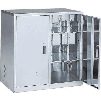 トラスコ中山（株）　ＴＲＵＳＣＯ　耐震薬品庫　両開型　９００Ｘ５００ＸＨ９００　TK1HN　1台入　(コード4789938)