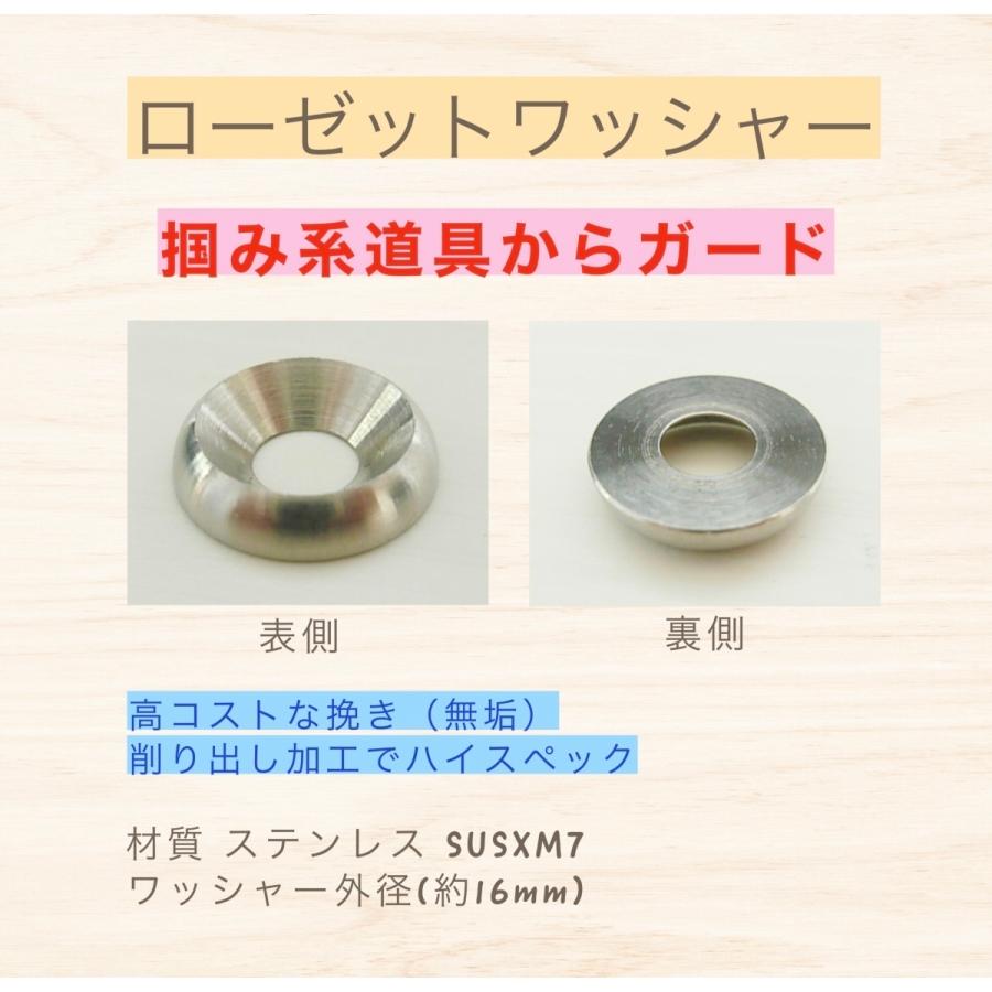 盗難防止ネジ 工具付 3本セット ローゼット ステンレス トルクス