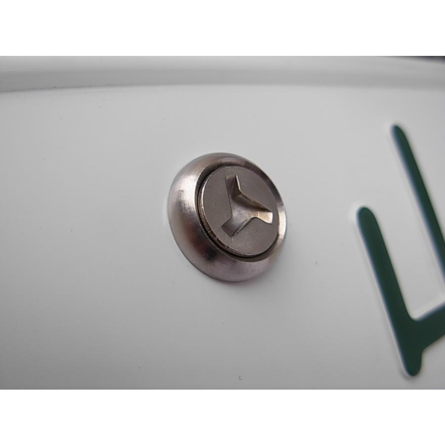 盗難防止ネジ 工具付 3本セット ナンバープレートねじ ローゼット