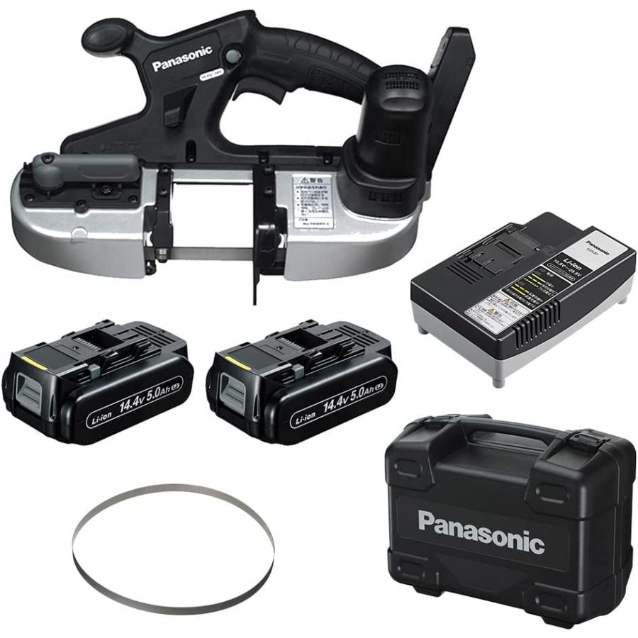 夏セール開催中 熱い販売 パナソニック Panasonic 14.4V充電デュアルバンドソー 5.0Ah予備電池つき EZ45A5LJ2F-B ozzywebsites.com ozzywebsites.com