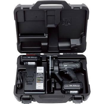 パナソニック 充電全ネジカッター EZ45A8LJ2G-B 18V5.0Ah電池パック2個付セット品  3/8W 3分 M10(純正刃別売) デュアルの画像